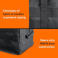 Fitdom 106L 45" Heavy Duty Extra Large Duffle with Upgrade Zipper, Durable & Water Resistant. Perfect as Camping Bag Travel Storage Tent Storage Sports Equipment Bag For Coaches & More
