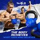 Yes4All 5-100 LB Kettlebells Vinyl Coated Cast Iron for Dumbbell Weights Exercises, Gym, Fitness, Full Body Workout Equipment Push up, Grip and Strength Training
