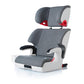 Clek Oobr High Back Booster Car Seat with Rigid Latch, Cloud & Foonf/Fllo Drink Thingy Cup Holder, White