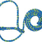 Weaver Livestock Poly Rope Sheep Halter, Modern Style Braid Sheep and Goat Rope Halter, Adjustable Lamb Halter Lead, Livestock Sheep Showing Supplies