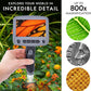 National Geographic Digital Microscope for Kids – 40-Piece Handheld Microscope, Lightweight, Portable, Capture 1080p Photos & Video on Micro SD Card, Tilting 4.3-Inch LCD Screen, 800x Magnification