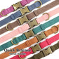 Didog Soft PU Leather Dog Collar, Stylish Quick Released Dog Collars for Large Dogs, Easy Clean Adjustable Pet Collar for Daily Walking, Blue, XL Fit 17-27" Neck