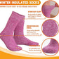3 Pairs Warm Thermal Socks for Women & Men Winter Ski Thick Boot Insulated Socks for Cold Weather