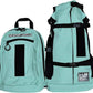 K9 Sport Sack Plus 2 - Medium, Summer Mint - Ideal for Dogs 17-19” Long - Adjustable, Backpack-Style Carrier with Multi-Functional Storage Pack, Thick Shoulder Straps & Padded Back Panel