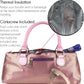 Wine Clutch Bag (Thermal Insulated) Trendy Women’s Carry Tote | Holds Red & White 750mL Bottles | Trendy Fashion | Incl. Portable Waiter-Style Corkscrew