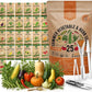 Organo Republic 25 Summer Vegetable & Herb Garden Seeds Variety Pack - 6,820+ Non-GMO Heirloom Veggie & Herb Seeds for Outdoors & Indoor Home Gardening: Tomato, Okra, Bean, Cucumber, Basil, Rosemary