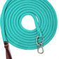22' Long Line with SS O Ring and Carabiner (Turquoise)