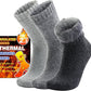 3 Pairs Warm Thermal Socks for Women & Men Winter Ski Thick Boot Insulated Socks for Cold Weather