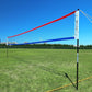 Heavy Duty Volleyball Net Outdoor with Steel Anti-Sag System, Adjustable Aluminum Poles, Professional Volleyball Nets Set for Backyard and Beach, Volleyball and Carrying Bag