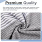 Mixweer Caddy Golf Towel 22" x 42" Large Caddy Towel Camping Sport Towels Cotton Soft Towels for Man Golf Lovers