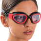 AqtivAqua Swimming Goggles, DX Wide View Swim Goggles for Adult Men Women, Anti Fog No Leaking