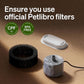 PETLIBRO 4 Pack Replacement Filters for Stainless Steel Cat Water Fountain PLWF003 / PLWF006, Adjustable Water Flow Pet Fountain, Super Quiet Dog Water Dispenser