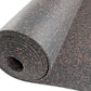 Genaflex Rubber Gym Floor Mat - 8mm Thick - Heavy Duty Commercial Protective Gym Flooring Roll (10% Red, 4' X 10')