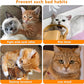 Catnip Toys for Indoor Cats, 5 Pack Cat Toys for Cats, Fluffy Catnip Toys for Chewing Playing, Interactive Kitten Toys, Catnip Filled Kitty Chew Teething Toys, Cat Chew Toys (Smile,5 Pack)