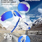 Polarized Sports Sunglasses for Men Women,UV400 Protection Sunglass for Running Cycling Fishing Hiking TR90