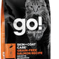 Go! Solutions Skin + Coat Care, Grain-Free Dry Cat Food, Salmon Recipe, 16 lb Bag