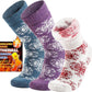 3 Pairs Warm Thermal Socks for Women & Men Winter Ski Thick Boot Insulated Socks for Cold Weather