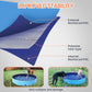Yaheetech Foldable Hard Plastic Extra Large Dog Pet Bath Swimming Pool Collapsible Dog Pet Pools Bathing Tub Paddling Pool for Large Pets Dogs Cats, Black/Blue/Gray/Red, XXL/XL/L/M
