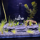 Natural Slate Stone 3 to 5 Inches - USA Sourced and Packaged for Aquascaping Aquariums, Terrariums, Paludariums, Reptiles, Wargaming, Model Railroads, Miniature Gardens, Mosaic Art (12lbs)