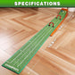 CHAMPKEY Professional Hazard Golf Putting Green Come with Golf Putting Gates and Putting Mirror - Progressive Slope Tech and Noise Reduction Tech Golf Putting Mat