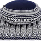 Leewadee Meditation Cushion Set – 1 Round Zafu Meditation Pillow and 1 Square Roll-Up Zabuton Meditation Mat, Pillows Bundle Filled with Kapok