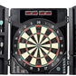 MD Sports Dartboard Cabinet Multiple Styles Electronic Dartboard With Digital X/O Cricket Scorekeeping and Dart Set, Perfect for Cricket Games