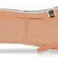 ECP Equine Comfort Products Adjustable Shock Absorbing Memory Foam Half Saddle Pad, Injury Prevention & Pressure Relief, Customizable Fit, Breathable for All Riding Styles