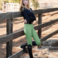 FitsT4 Sports Women's Full Seat Riding Tights Active Silicon Grip Horse Riding Tights Equestrian Breeches