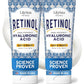 LilyAna Naturals Retinol Cream - Anti-Aging Moisturizer for Face & Neck, Made in USA, Wrinkle Reduction - 1.7oz, 2 Pack