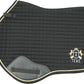 T TEKE Close Contact Saddle Pads,100% Cotton English Saddle Pads for Horses with Moisture-Wicking and Breathable Lining