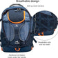 Kurgo G-Train - Dog Carrier Backpack for Small Pets - Cat & Dog Backpack for Hiking, Camping or Travel - Waterproof Bottom - Ink Blue
