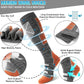 Anlisim 3 Pairs Unisex Merino Wool Ski Thermal Warm Thick Knee High Long Socks