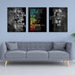 Motivational Canvas Painting Wall Art Execution Grind Hustle Inspirational Wall Art Success Entrepreneur Poster Positive Quotes Wall Poster Framed for Home Office Wall Decor[60''Wx 28''H]