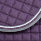 HORZE Adepto Quilted Quick-Dry Dressage Saddle Pad for Horses with Two-Tone Trim