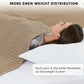 L'AGRATY Knitted Weighted Blanket - 50"x60" 10lbs Cooling Chunky Knit Heavy Blanket for Adults Braided Crochet Throw Thick Cable Yarn Knit Decorative No Beads Evenly Weighted Machine Washable