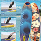 YASKA Inflatable Stand Up Paddle Board - 11ft Extra Wide Paddleboard with Premium SUP Board Accessories,Camera Mount,Non-Slip EVA Deck,5 Handles,Youth/Adult