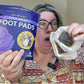 Sole Serenity Foot Pads - Zeolite Mineral, Ginger Root, Wormwood, Bamboo Vinegar, Foot Spa for Tired Feet (Good Night - 2 Pack)