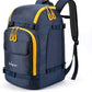 Unigear Ski Boot Bag, 50L Ski Boot Travel Backpack for Ski Helmet, Goggles, Gloves, Skis, Snowboard & Accessories (Blue)