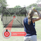 6'X6' Baseball Softball Practice Net,Pitching Net,Batting Net,with Bonus Strike Zone,Target and Bow Frame,for Hitting,Pitching,Catching