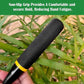 2-in-1 Trowel and Transplanter Gardening Tool Set, Outdoor Hand Tools, with Non-Slip Handle and Protective Blade Covers, Ideal Gardening Gifts for All (Black)