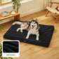 Bedsure XXL Dog Bed for Large Dogs - Orthopedic Flat Giant Pet Beds with Removable Washable Cover, Jumbo Egg Crate Foam Mat, Suitable for Pet Up to 150 lbs