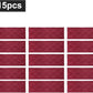 COSY HOMEER Edging Stair Treads Non-Slip Carpet Mat 28inX9in Indoor Stair Runners for Wooden Steps, Edging Stair Rugs for Kids and Dogs, 100% Polyester TPE Backing (15pc, Red)