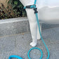 Slip Lead Dog Leash，Strong Nylon Rope Leash and Padded Handle,No Pull Outdoor Walking Training Lead for Small Medium Large Dogs(Blue, 1/2"×6ft)