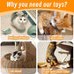 Catnip Toys for Indoor Cats, 5 Pack Cat Toys for Cats, Fluffy Catnip Toys for Chewing Playing, Interactive Kitten Toys, Catnip Filled Kitty Chew Teething Toys, Cat Chew Toys, Vegetable,5 pcs