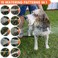 Dog Washing Hose Attachment, 10-in-1 Soap Sprayer Moden Garden Hose Nozzle with 100cc Soap Dispenser, Dog Wash Supplies with Dog Bath Brush & Pet Comb, Foam Gun Car Wash Sprayer (Orange)