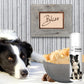The Blissful Dog Border Collie Nose Butter for Dry, Cracked Skin, Lick-Safe Dog Nose Balm with Moisturizing Shea Butter, Almond, Olive, and Essential Oils, Pet Supplies, Uncented, 0.50 oz.