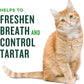 Minties Dental Treats for Cats, Chicken Flavored Treats for Cats, Freshens Breath and Controls Tartar, 30oz (12 2.5oz Bags)