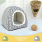 2 Pack Guinea Pig Hideout Bed Rabbit House Cave Accessories Cozy Hide-Out for Bunny Hedgehog Ferret Chinchilla&Other Small Animals