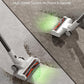 Cordless Stick Vacuum Cleaner for Home, Lightweight Rechargeable Vacuum with 55min Runtime, Powerful Suction, Green LED Headlight, 9-in-1 Pet Hair Carpet & Hardwood Floor Cleaner