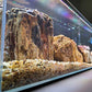 Lifegard Aquatics 6 Gallon Long Ultra Clear Low Iron Bookshelf Aquarium Kit - Heater, LED Light and Algae pad Included